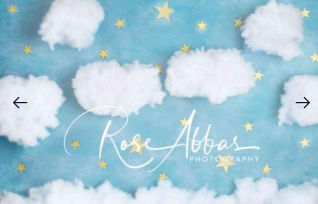 Starry Sky, Blue backdrop