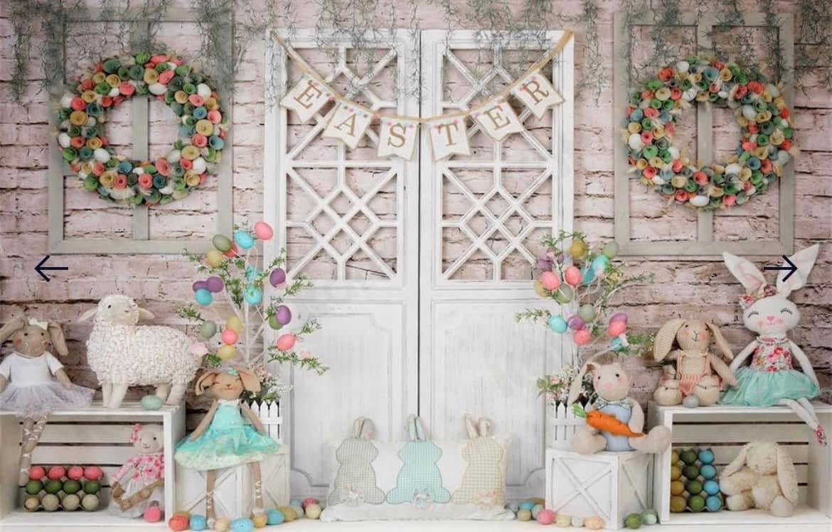 Easter Doorway Reunion backdrop