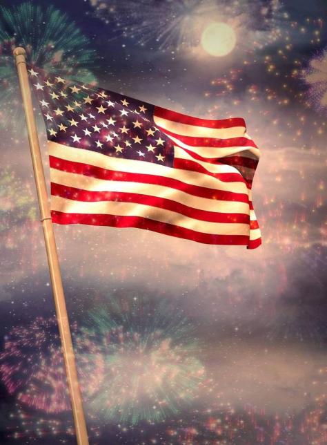 Stars & Stripes backdrop